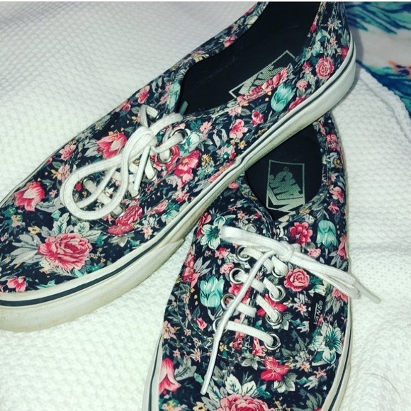 Vans Shoes - Floral Vans